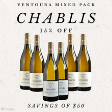 Load image into Gallery viewer, Domaine Ventoura Chablis Mixed 6 Pack
