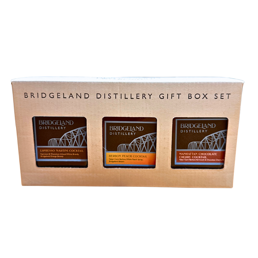 Bridgeland Distillery Gift Box Set – 3 X 200ml Cocktails