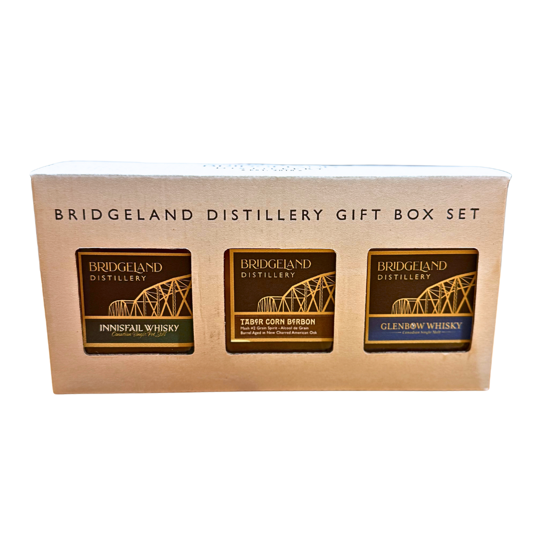 Bridgeland Distillery Gift Box Set – 3 X 200ml Spirits