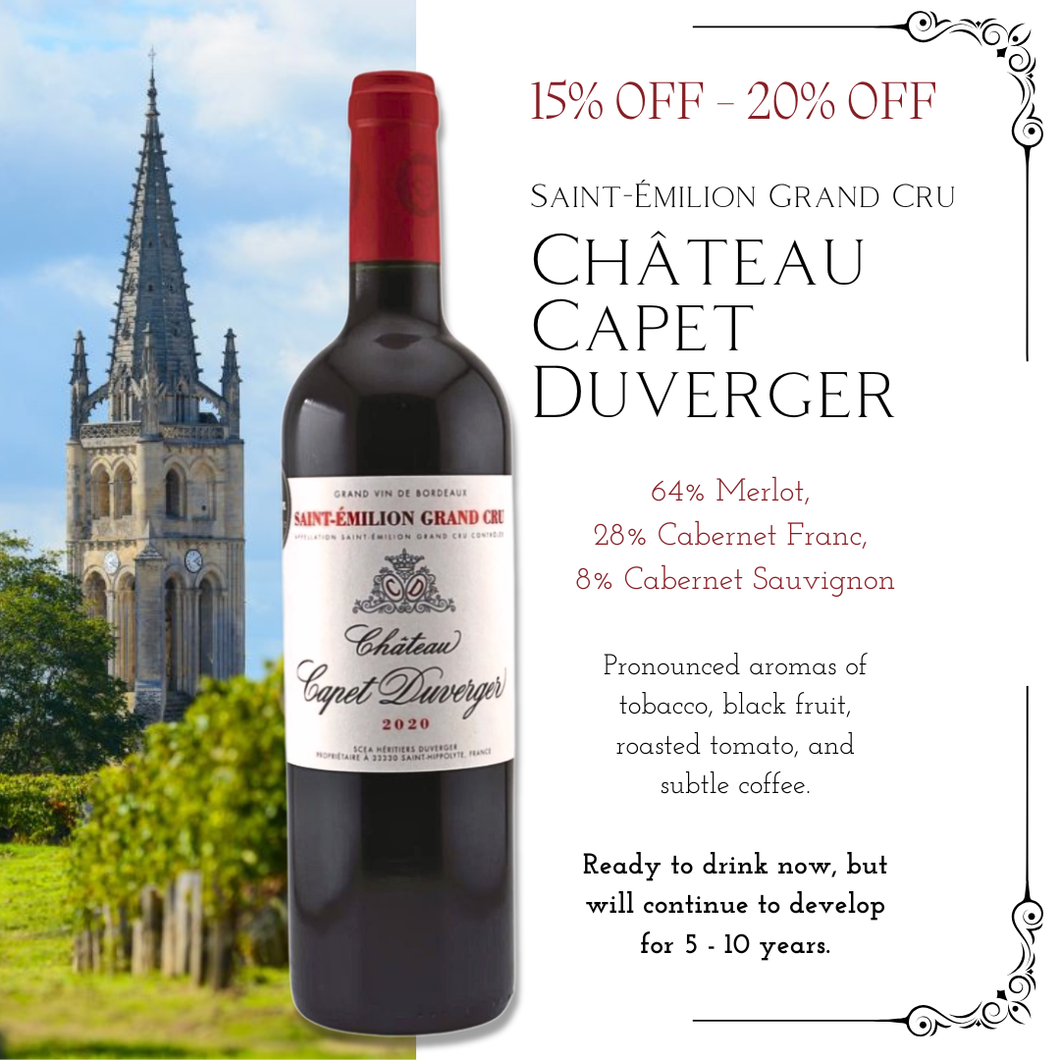 Château Capet Duverger, Saint-Émilion Grand Cru