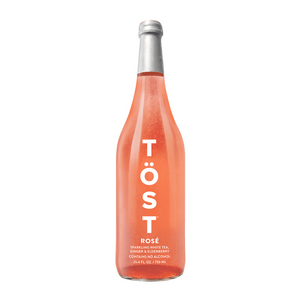 TÖST, Rosé, Sparkling White Tea, Ginger, & Elderberry - Non-Alcohol